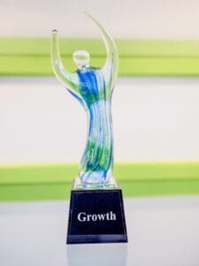 Robins Plumbing Growth Trophy
