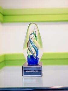Robins Plumbing Communication Trophy